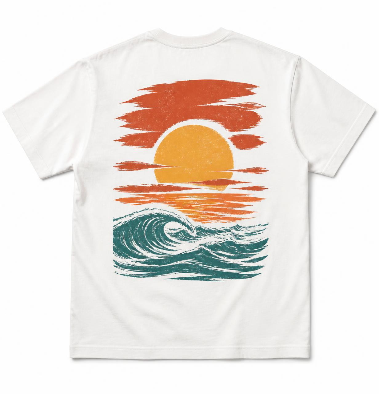 Sunset Wave t-shirt